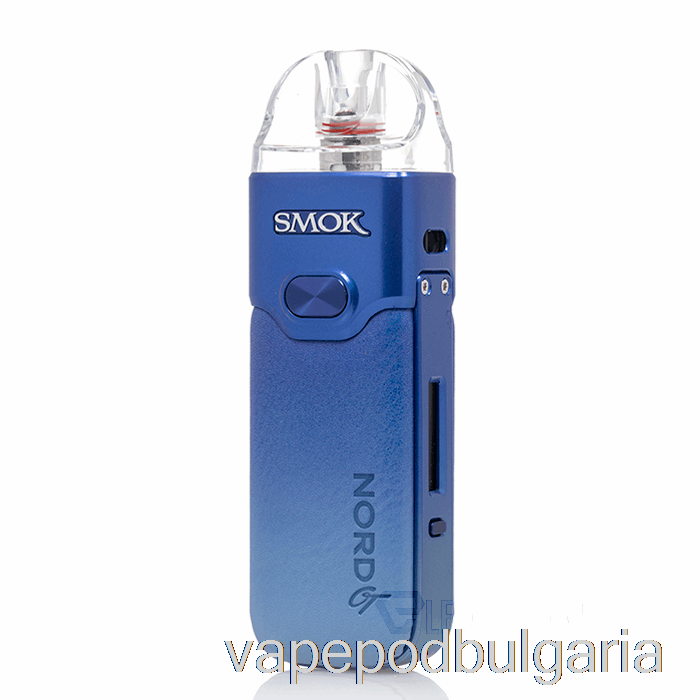 Vape 10000 Дръпки Smok Nord Gt 80w Pod System Blue Gradient Leather